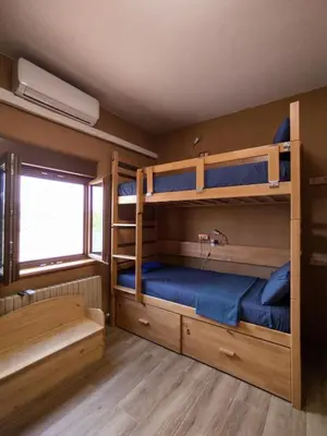Cama o camas de una habitación en La Calma de Pàmies