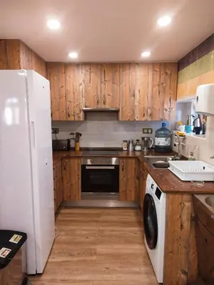 Una cocina o zona de cocina en La Calma de Pàmies