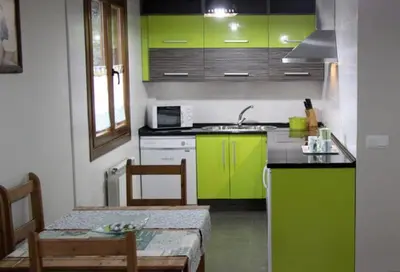 Una cocina o zona de cocina en IKUILU Ochagavia-Selva de Irati