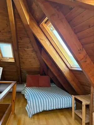 Cama o camas de una habitación en Dúplex elegante de montaña con vistas y confort - Erta 6