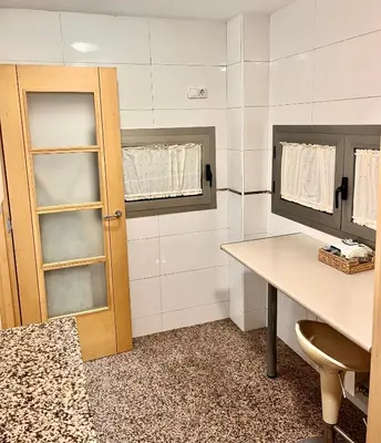 Una cocina o zona de cocina en Apartamento Vive Zaragoza IV