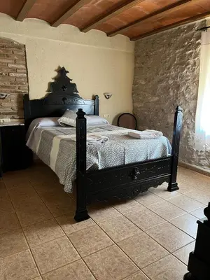 Cama o camas de una habitación en Casa Rural Espasa