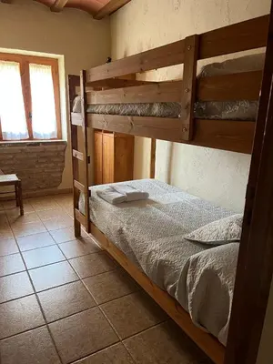 Cama o camas de una habitación en Casa Rural Espasa