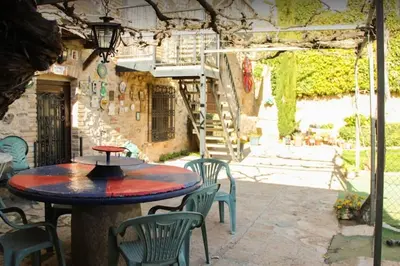 Un patio o zona al aire libre en Casa Rural Espasa