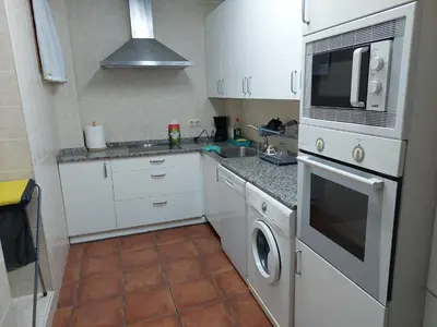 Una cocina o zona de cocina en ALBERGUE CASA LAS ANGELITAS