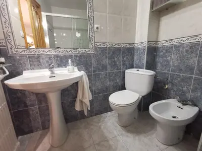 Un baño de Cómoda vivienda en Huesca