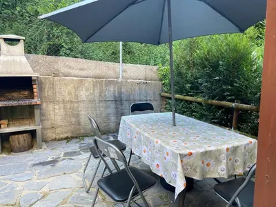Un patio o zona al aire libre en Casa La Montañuela