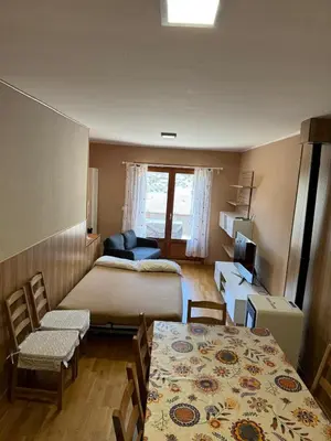 Cama o camas de una habitación en Casa La Montañuela