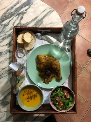 Comida en o cerca de este bed & breakfast