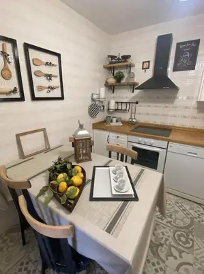 Una cocina o zona de cocina en El Géiser de Pozuelo