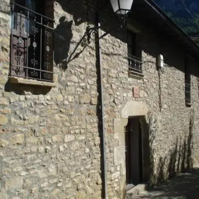 Plano de Casa Rural Barangua en el Pirineo Aragonés