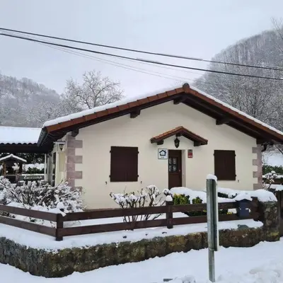 Casa rural altza erreka en invierno