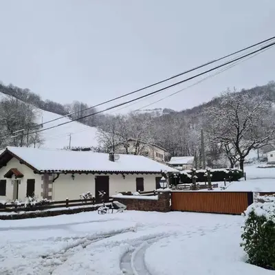 Casa rural altza erreka en invierno