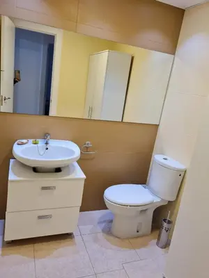 Un baño de VTZ El Balcón de Rey Alfonso V