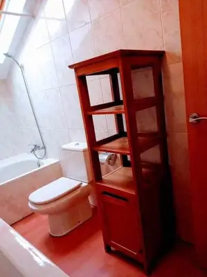Un baño de Precioso atico con bonitas vistas a la Peña Oroel