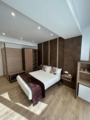 Cama o camas de una habitación en Calahorra Centro