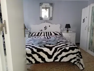 Cama o camas de una habitación en Casa Mónica