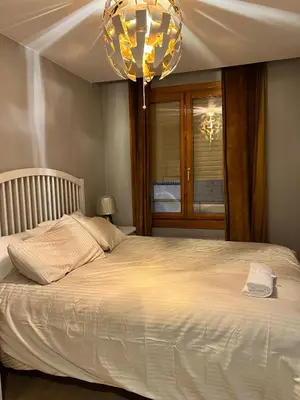 Cama o camas de una habitación en Apartamento Zaragoza Centro