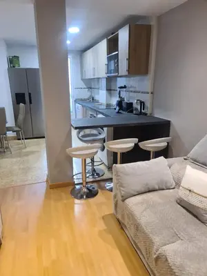 Una cocina o zona de cocina en Apartamento Zaragoza Centro