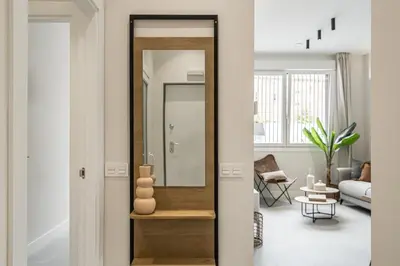 Zona de estar de Apartamentos Pamplona by Clabao