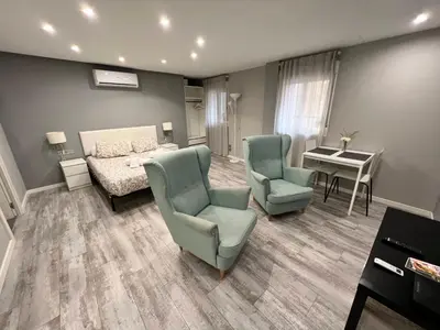 Zona de estar de Apartamenticos Estudio Las Armas II