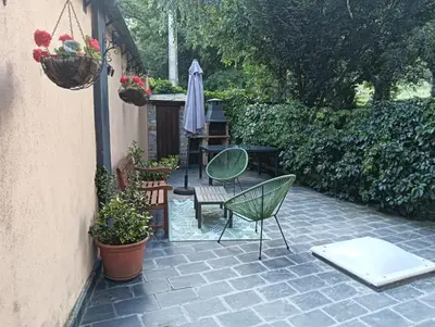 Jardín al aire libre en Adosado con gran terraza
