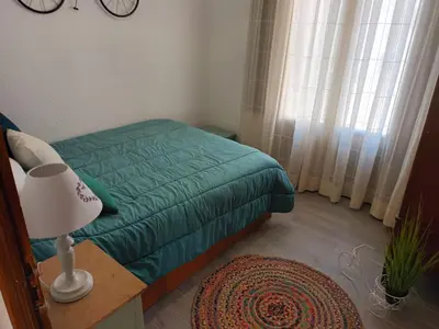 Cama o camas de una habitación en Un tros de Sal. Casa Rural a Gerri de la Sal.