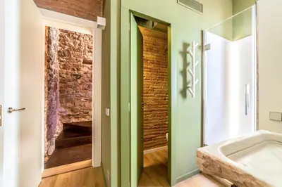 Un baño de Casa Roja