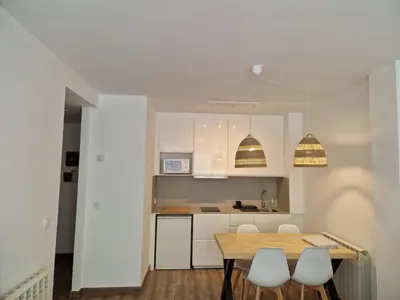 Una cocina o zona de cocina en Eth Palai
