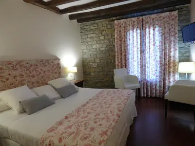 Cama o camas de una habitación en Los Arcos