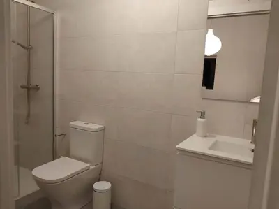 Un baño de Apartamentos en Baztan HIRU KABI, BAGA