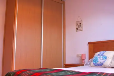 Cama o camas de una habitación en Apartamento Vista al Ara