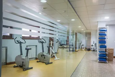 Gimnasio o instalaciones de fitness de SNÖ Hotel Formigal