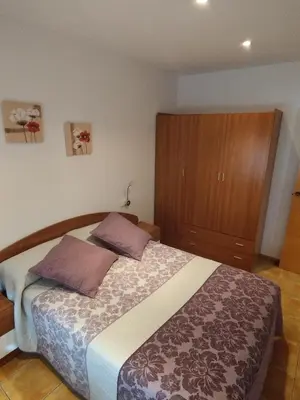 Cama o camas de una habitación en Apartamento Torre Sancho