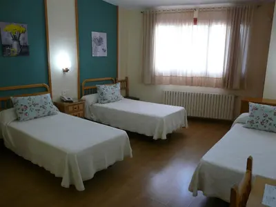 Cama o camas de una habitación en Hotel Nice