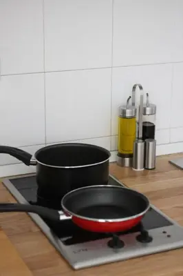 Una cocina o zona de cocina en Apartamento los Pirineos Sabi