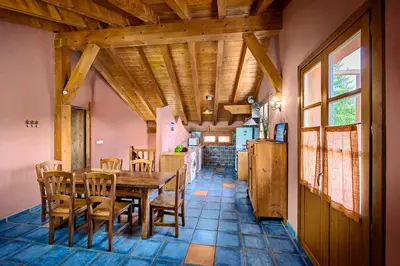 Zona de estar de Agroturismo Mari Cruz