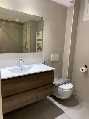 Un baño de Casa Mery Pamplona