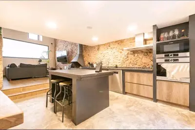 Una cocina o zona de cocina en Tu refugio