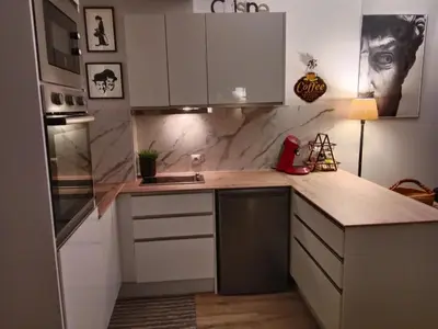 Una cocina o zona de cocina en Suite Lay