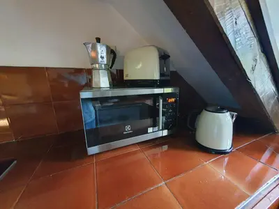 Una cocina o zona de cocina en Acogedor apartamento de montaña con jardín y piscina - VU-HUESCA-23-182