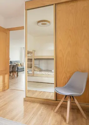 Cama o camas de una habitación en Apartamento Elurra Formigal