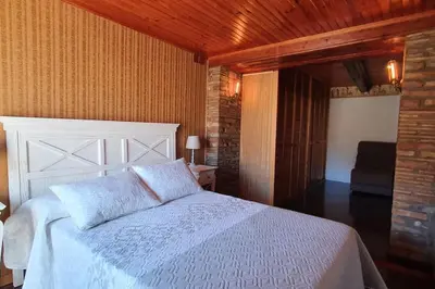 Cama o camas de una habitación en Cal Curpets - Bicicletas FREE