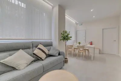 Zona de estar de Apartamentos Pamplona Confort by Clabao
