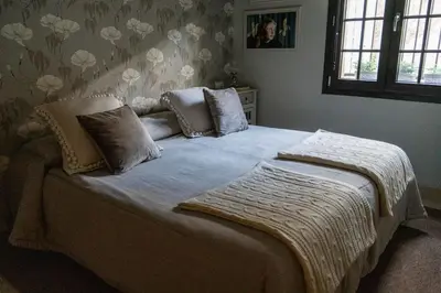 Cama o camas de una habitación en Villa-Mari