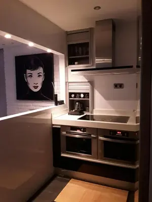 Una cocina o zona de cocina en Loft luminoso y céntrico