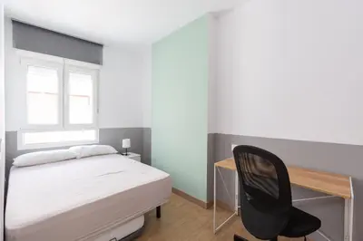 Cama o camas de una habitación en SB2 - Apartamento moderno 2 dormitorios, 4º sin ascensor, muy céntrico