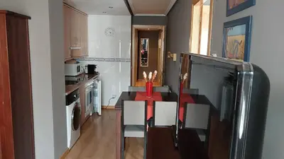 Una cocina o zona de cocina en Apartamento en Villanua La Espata