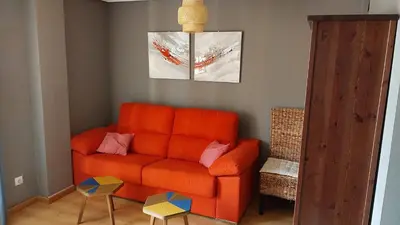 Zona de estar de Apartamento en Villanua La Espata