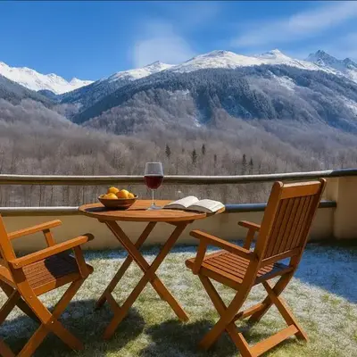 Vall Fosca - Apartamento con espectaculares vistas y jardín privado
